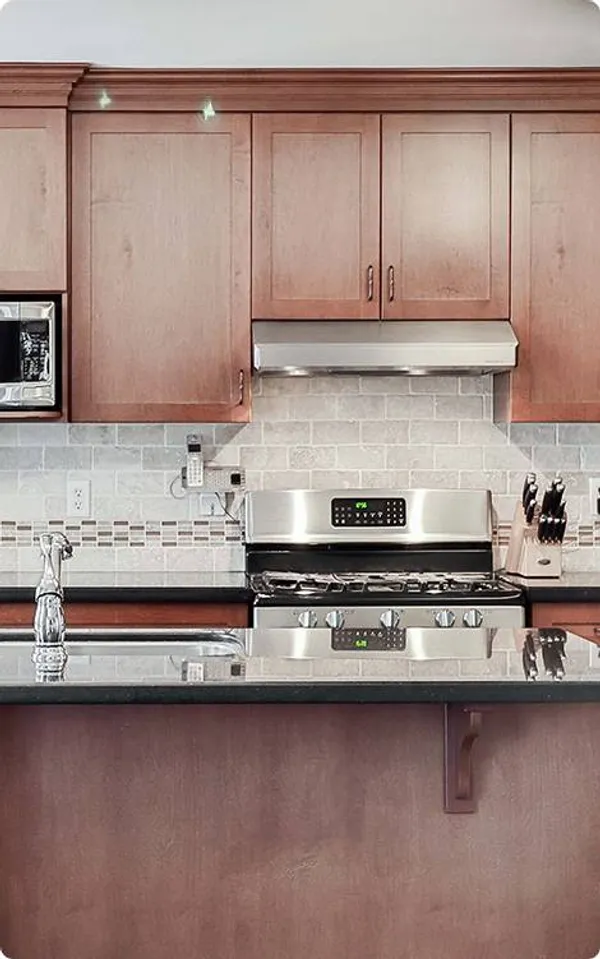 Handcrafted custom cabinets