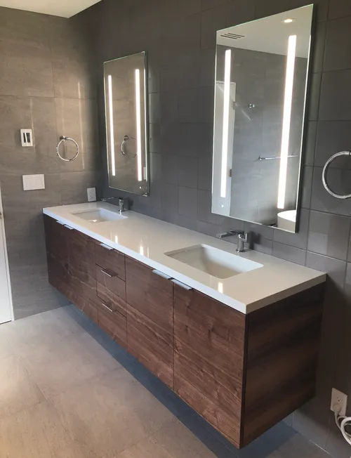 Custom bathroom project 1